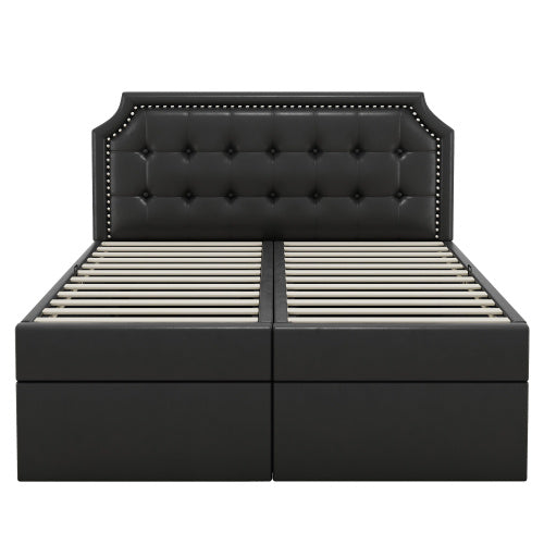 Pu Metal-framed Double Bed