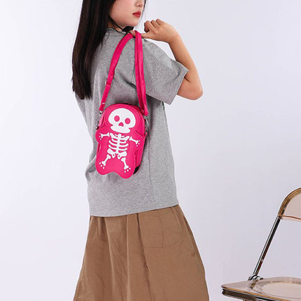 HalloweenShoulder Bag Girls Fashion Funny Cute Messenger Crossbody Bags