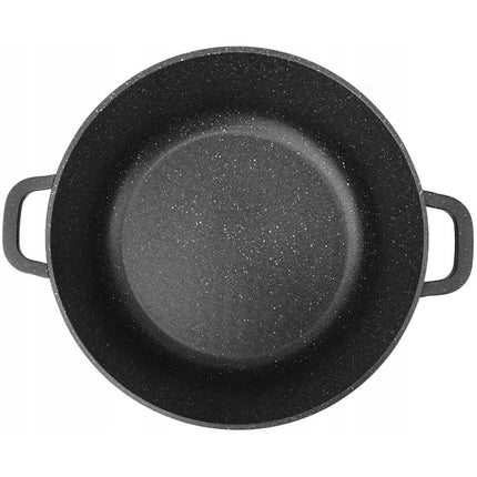 17pcs Cookware Set  with Marbled Coating  Pot