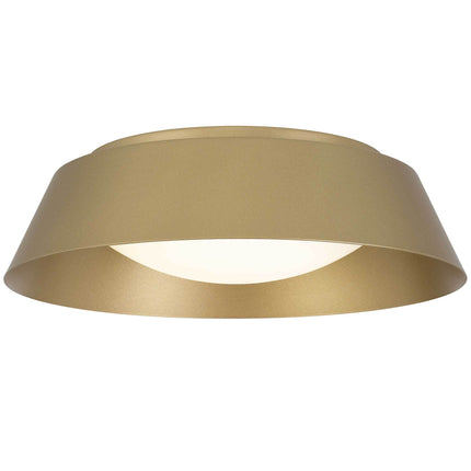 15 inch Brass LED Flush Mount