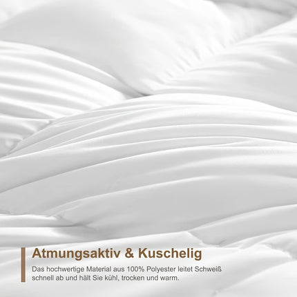 Duvet 4 Seasons - Summer Winter Duvet For Buttons