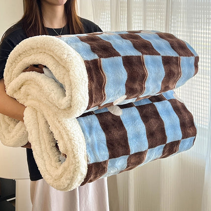 Heavyweight Bed Blanket, Machine Washable King Size Bed Blanket, Gravity Blanket For Sofa Cover