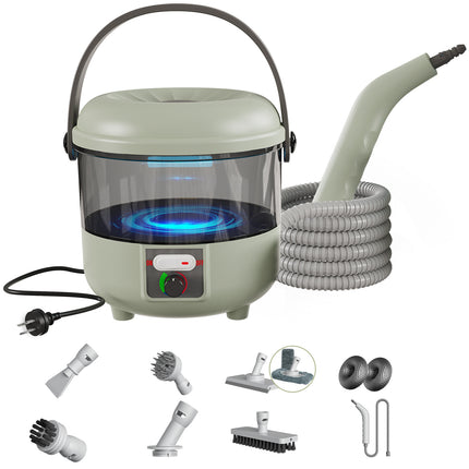 Steam Cleaner, 1500W Powerful Steam Cleaner with 6 Brushes