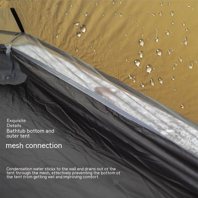 Rain-proof Single Rodless Camping Tent