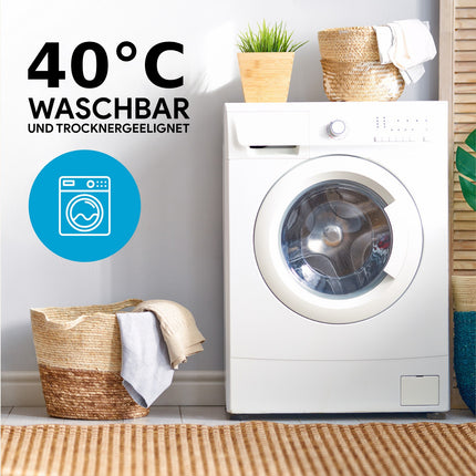 4pcs Plush 2X Bedding Set 135X200 Cm - Cashmere-Touch Winter Fleece, 2X Pillowcase