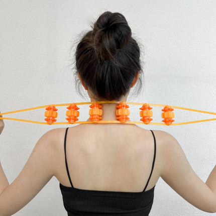Pull Back Massage Roller Handheld Ball Dredge The Meridian And Relax The Body Ball Back Manual Roller Massage