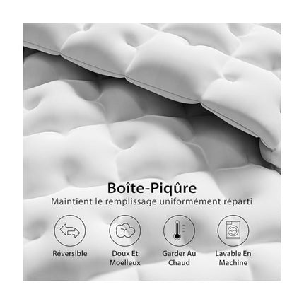 Warm Couette 700G/M²: Breathable Duvet, Machine Washable, Ideal for Autumn And Winter