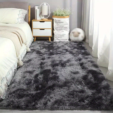 A Plush Carpet, Fluffy for The Bedroom, Rectangular Bedside Rug, Suitable for Living Rooms, Bedrooms