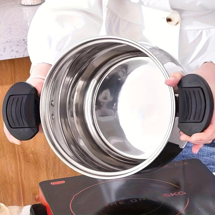 Multifunctional Stainless Steel Stew Pot - Large Capacity, Non-Stick, Fast Sealing & Anti-Scalding