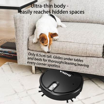 Sweeping And Mopping Robot Vacuum Cleaner, Suitable for Pet Hair, Hard Floors And Carpets
