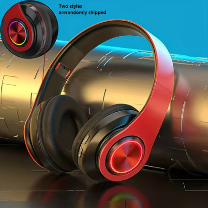 Wireless Comfortable In-Ear Foldable Luminous Headphones,