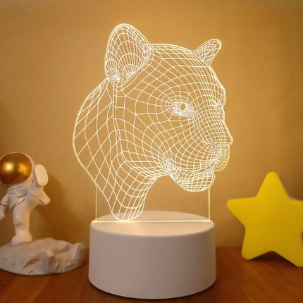 3D Lights Colorful Touch Remote Control LED Visual Lights