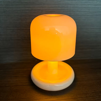 Mini Bedside Night Light with a Sunset Gradient Glow, Small Table Lamp.