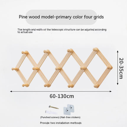 Clothes Hook Log Hanger Coat Rack