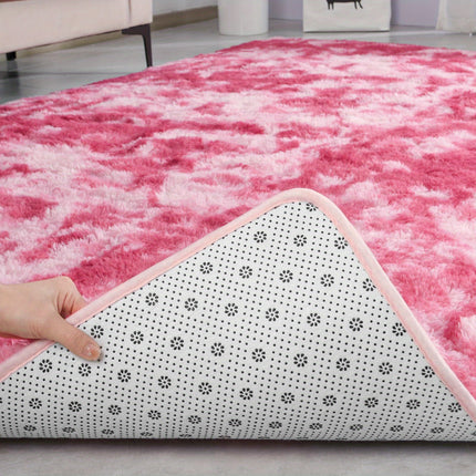 Nordic Tie-Dye Carpet - Soft Modern ////// Tie-Dye, Machine Washable Suitable for Bedroom,, Office