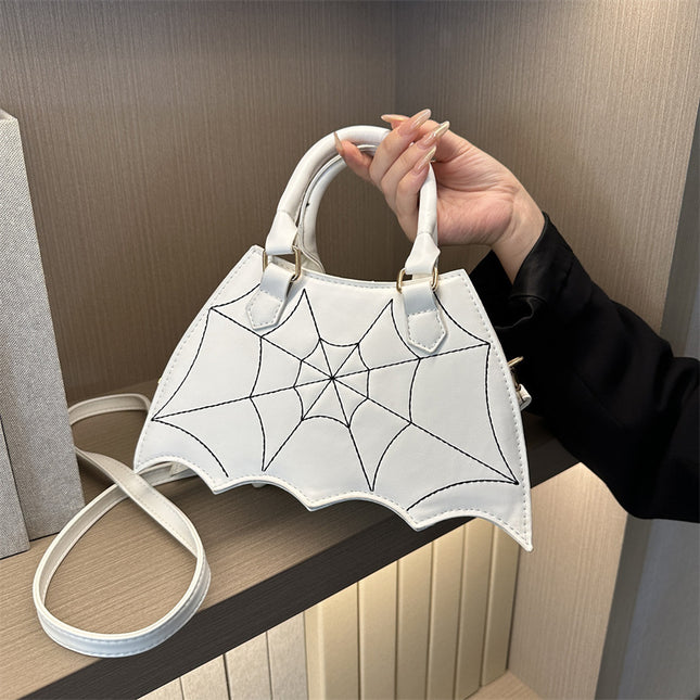 Halloween Spider Web Saddle Bags Fashion Personality Crossbody
