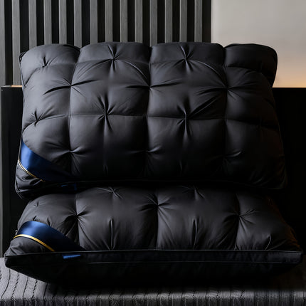 2pcs/1pc Luxury 5-Star Hotel Quality Pillows - 800g Deep Sleep Neck Support