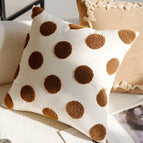 Brown polka dot 45x45cm / Pillow