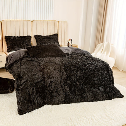 Duvet Cover Set, Winter Bedding, Machine Washable, Zipper Closure