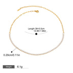Style A-Necklace-White
