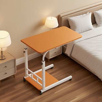 Bedside Nursing Table, Heavy-Duty Mobile Rehab Dining Table for Elderly, Patients, Home Hospital Use