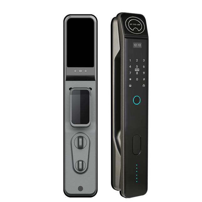 Fingerprint Lock Automatic Peephole Viewer Graffiti