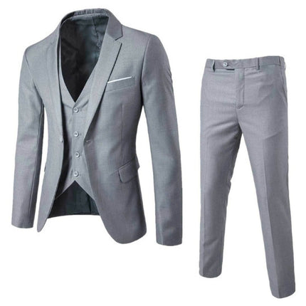 Men's Suit Set Two-piece Korean Style