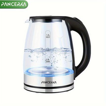 Kettle - Black - 1000W - 33.85-101.44oz Capacity - 110V  Boil-Dry Protection - Auto Shut Off - Stainless Steel Filter