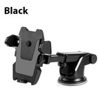 Black / Mobile Phone Holder