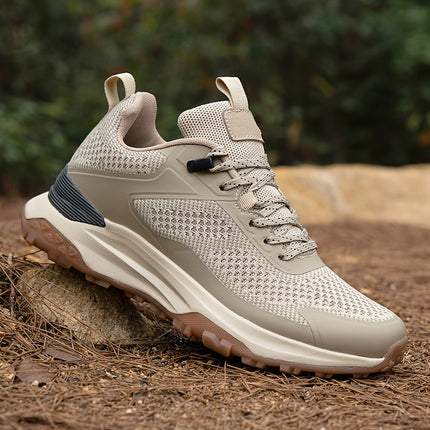 Men's All-Terrain Hiking, Running & Gym Shoes Traction, Breathable Low-Top Outdoor Sneakers