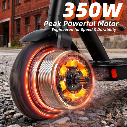T3 Adult Electric Scooter 36V 7.8Ah Battery 350W Motor 25-35km Range Max