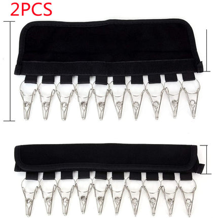 Portable Cloth Hanger For Hat, Easy To Use Velcro Self-adhesive Hanger