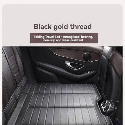 1pc Foldable Car Back Seat Mattress, Portable Travel Bed, Dog Car Seat Cover, Fits Most Cars/Suvs/Trucks, Concave Design for Camping And Road Trips RV Bed Mattresses