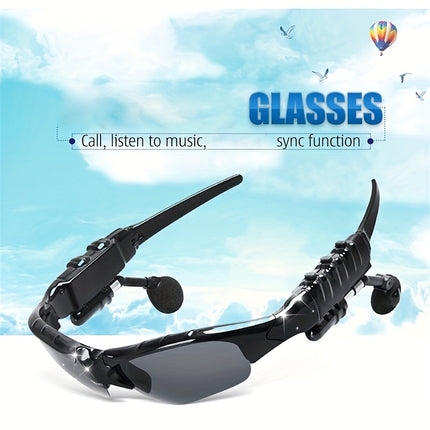 Wireless glasses Stereo Sound Playing Music Call Earphones, Heat And Cold Resistant Wireless