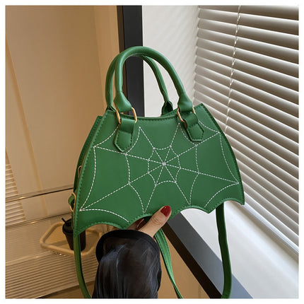 Halloween Spider Web Saddle Bags Fashion Personality Crossbody