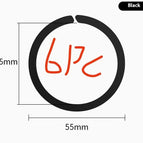 Oblique Opening Black / 6pc