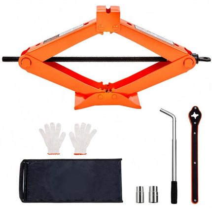 2.5 Ton Lifting Range 95-435 mm Professional Steel Scissor Jack