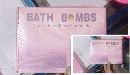 Bath Exfoliating Bath Salt Ball Case