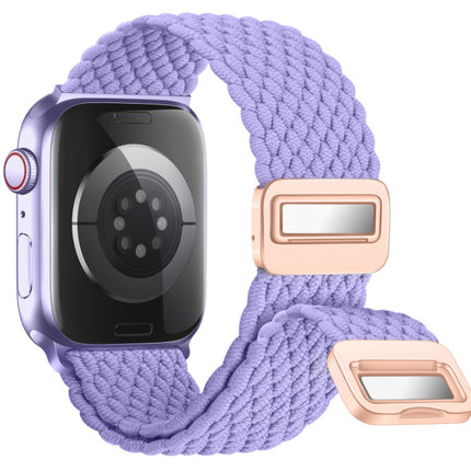 Magnetic Buckle Woven Loop Integrated Strap