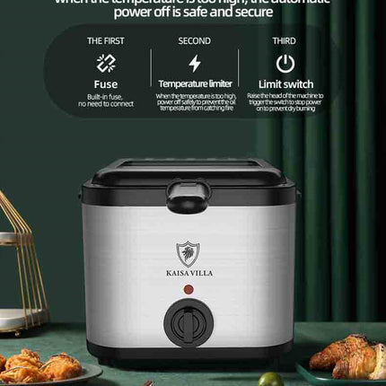Visual Multifunctional Electric Air Fryer Skewer French Fries Machine