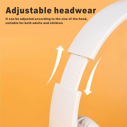 Wireless Headphones With Headband Support Card And Wired Connection