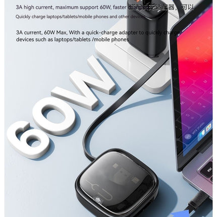 Data Cable Flexible Wire Storage 60W Fast Charging Multi-function Mobile Phone Charging Interface Box