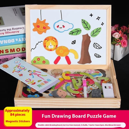 Children's Educational Toys Magnetic Puzzle
