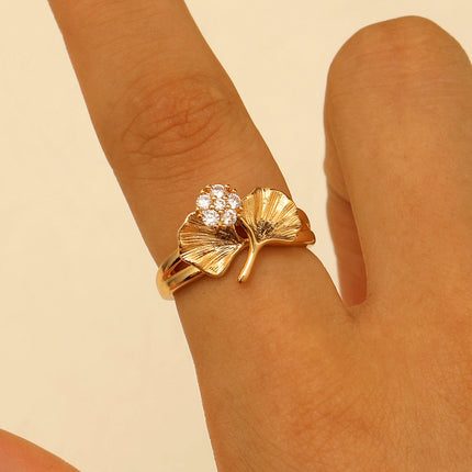 Light Luxury Open A Trendy Personalized Niche Finger Ring