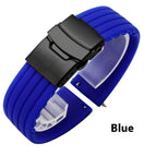 Blue And Black Buckle / 18mm