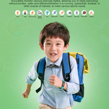 Children's Bracelet Heart Rate Blood Oxygen Monitoring Outdoor Exercise Step Counter