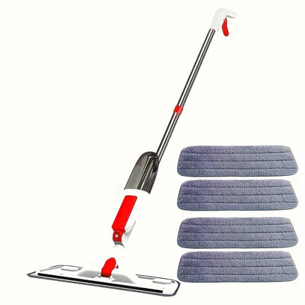 1set Multi-Angle Rotating Spray Mop - Dual-Use Wet & Dry Mop for Effortless Cleaning