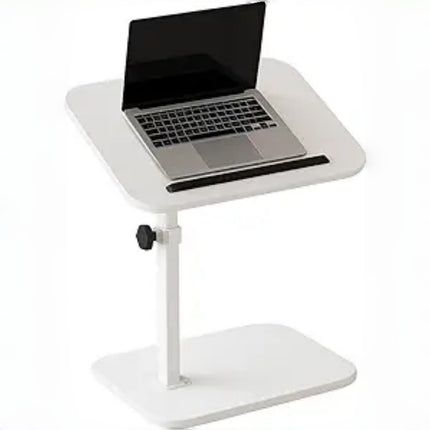 360° Rotating & 180° Flip TV Tray Table with Adjustable Height - Heavy-Duty Iron Construction