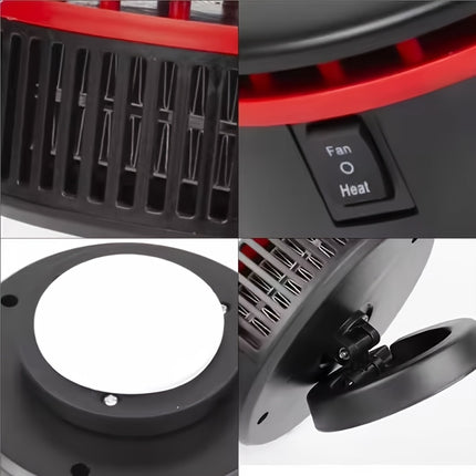 High-Power 12V 120W Portable Car Heater with Dual Function Quick Heating