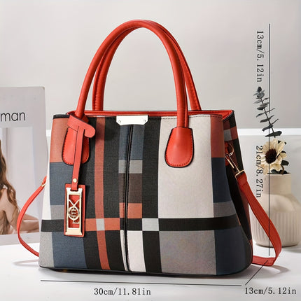 Large Capacity, Adjustable Shoulder Strap, Zipper Closure, Polyester Lining, Perfect for Commuting